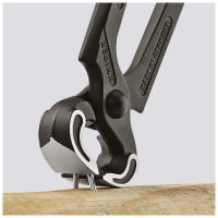 Кусачки торцевые (клещи) плотницкие, Ø2,2мм, 25,5мм KNIPEX 50 00 225 SB, фосфатированные