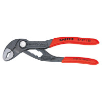 Клещи сантехнические переставные высокотехнологические, Ø27мм Cobra KNIPEX 87 01 125 SB, фосфат