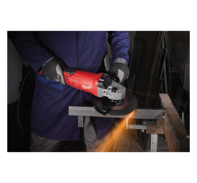 Углошлифовальная машина MILWAUKEE 230 мм AGV 22-230 E рукоятка AVS