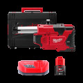 Пылесос аккумуляторный универсальный для перфораторов MILWAUKEE M12 DE-201X (ЗУ+1акк.Х2Ач+HDкейс)