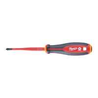Викрутка тригранна, ізольована VDE MILWAUKEE, PZ2х100мм