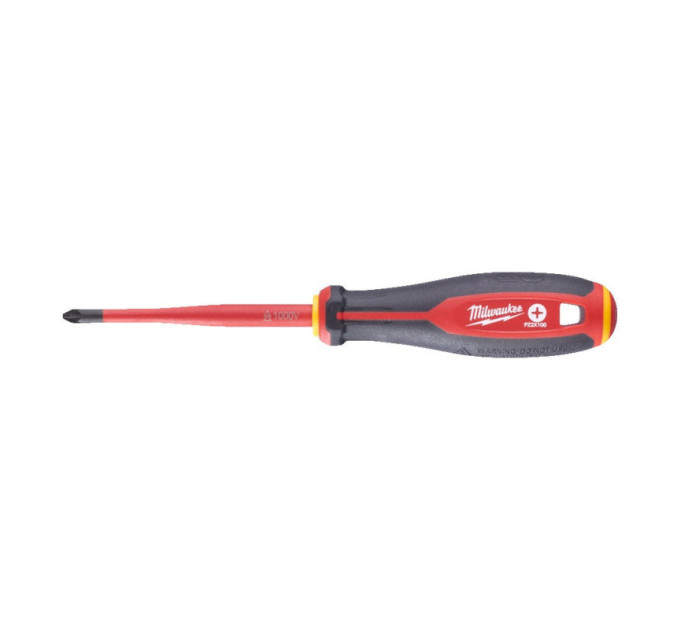 Викрутка тригранна, ізольована VDE MILWAUKEE, PZ2х100мм