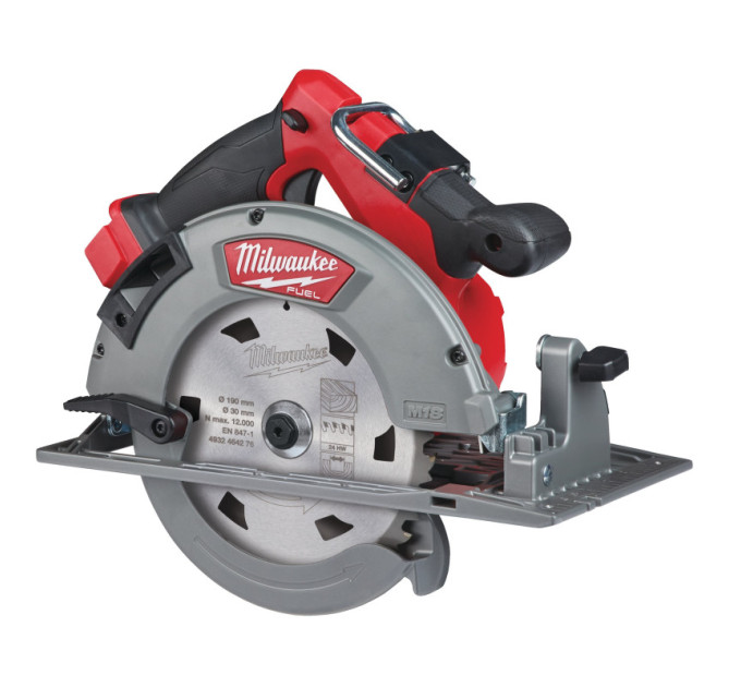 Пила дисковая аккумуляторная бесщеточная MILWAUKEE M18 FCS66-0 Ø190мм (каркас)
