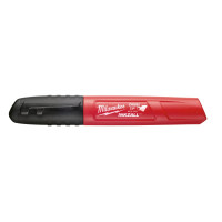 Маркер для будмайданчика INKZALL MILWAUKEE, скошений чорний