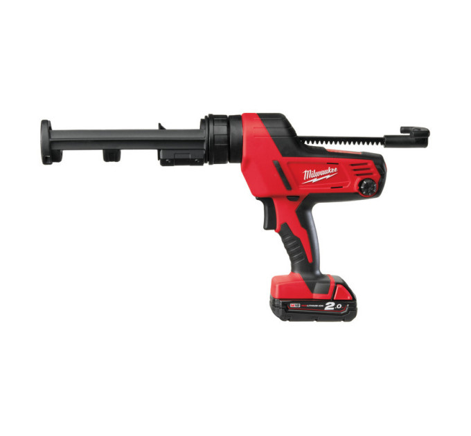 Пистолет для герметика аккумуляторный MILWAUKEE C18 PCG/310C-201B (310мл) (ЗУ+1акк.Х2Ач+сумка)