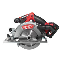 Пила дисковая аккумуляторная бесщеточная MILWAUKEE M18 CCS55-502X Ø165мм (ЗУ+2акк.Х5Ач+HDкейс)