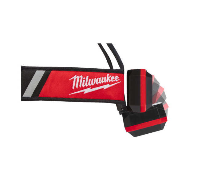 Ліхтар світлодіодний акумуляторний налобний (зарядка через USB) MILWAUKEE L4 HLRP-301