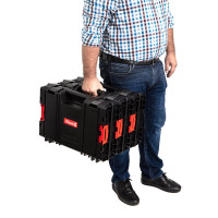 Ящик для инструментов QBRICK SYSTEM PRO TOOLCASE с вставкой EVA (450х332х126мм)