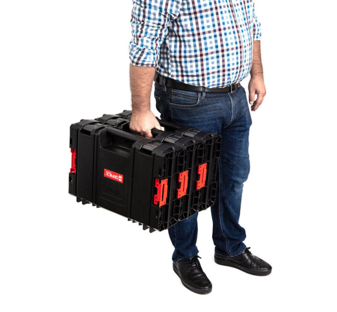 Ящик для инструментов QBRICK SYSTEM PRO TOOLCASE с вставкой EVA (450х332х126мм)