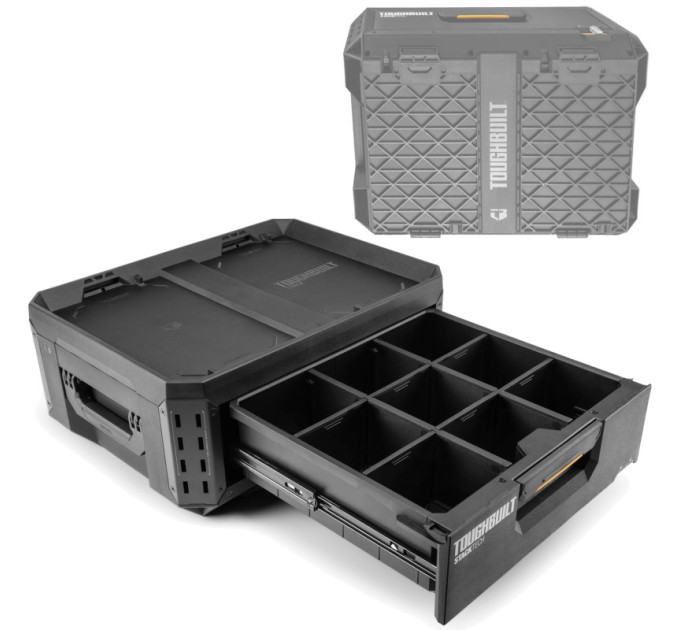 Ящик для инструментов TOUGHBUILT TB-B1-D-30-1 StackTech с 1 выдвижным ящиком