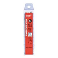 Свердло по металу THUNDERWEB HSS-G MILWAUKEE, DIN338, Ø9,2 х125х81мм, (5шт)