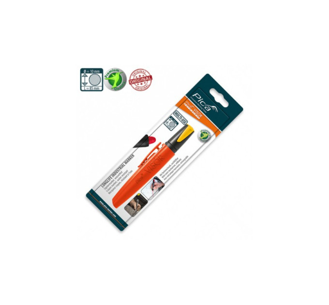 Маркер сухой промышленный Pica 990/44 Visor Permanent Building Crayon, желтый