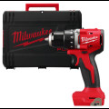 Дриль-шуруповерт акумуляторна безщіткова MILWAUKEE M18 BLDDRC-0X (60Нм) (каркас+HDкейс)
