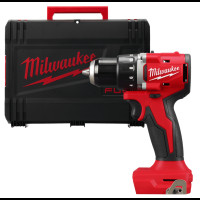 Дриль-шуруповерт акумуляторна безщіткова MILWAUKEE M18 BLDDRC-0X (60Нм) (каркас+HDкейс)