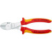 Кусачки боковые (бокорезы) особой мощности, Ø3,8мм, 180мм VDE KNIPEX 74 06 180, хромированные