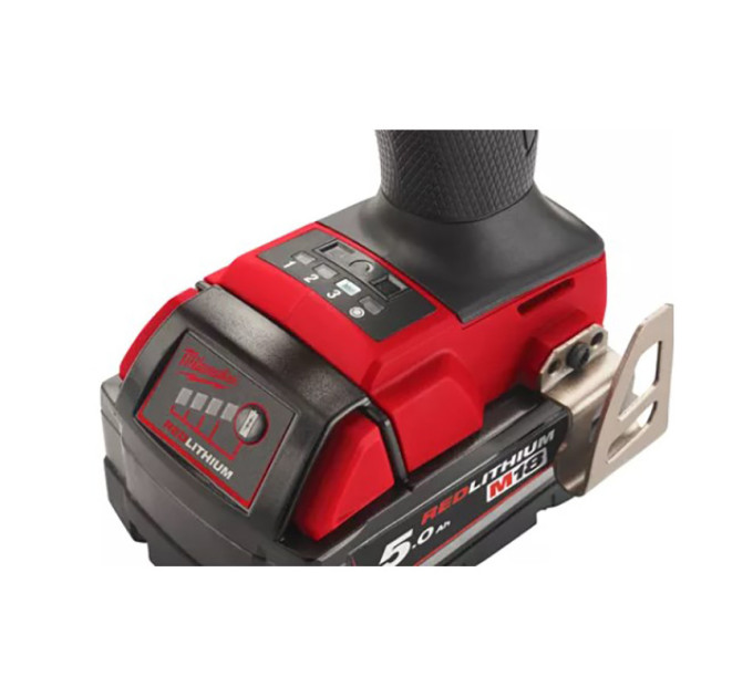 Гайковерт аккумуляторный бесщёточный MILWAUKEE 1/2" (881 Нм) M18 FMTIW2F12-502X,с кольцом