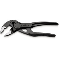 Клещи сантехнические переставные высокотехнологические, Ø28мм Cobra KNIPEX XS 87 00 100 BK, фосфат