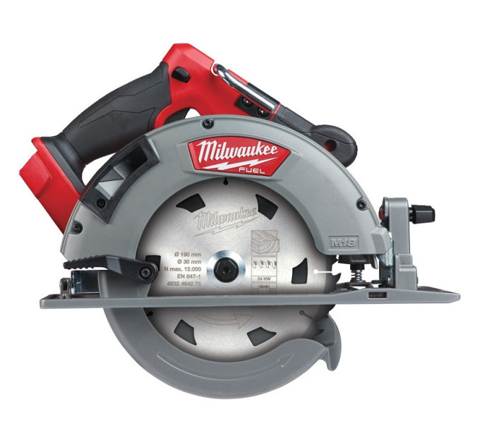 Пила дисковая аккумуляторная бесщеточная MILWAUKEE M18 FCS66-0 Ø190мм (каркас)