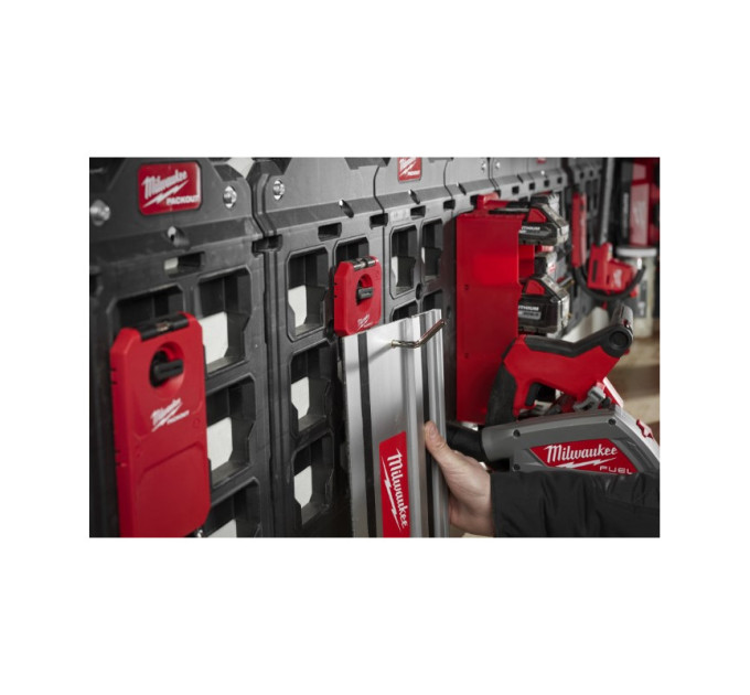 Держатель крючок одинарный PACKOUT MILWAUKEE SMALL SINGLE STRAIGHT HOOK (98x98x120мм)
