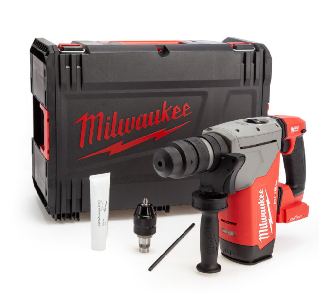 Перфоратор акумуляторний безщітковий SDS-PLUS MILWAUKEE M18 ONEFHPX-0X (5,0Дж) (каркас+HDкейс)