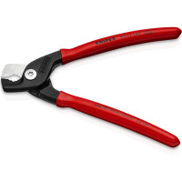 Ножницы для резки кабелей Ø15мм / 50мм², 160мм KNIPEX, 95 11 160 SB, фосфатированные