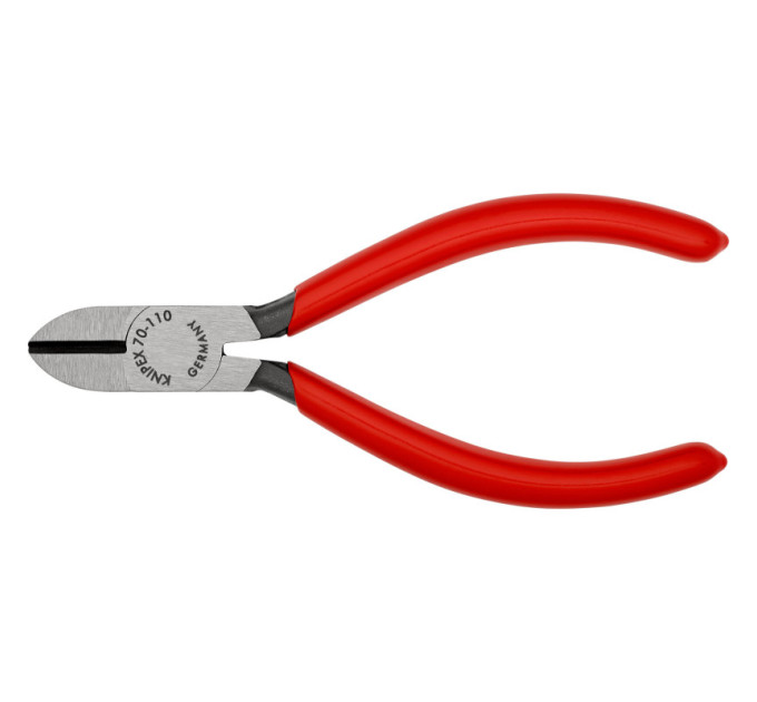 Кусачки боковые (бокорезы), Ø3,0мм, 110мм KNIPEX 70 01 110, фосфатированные