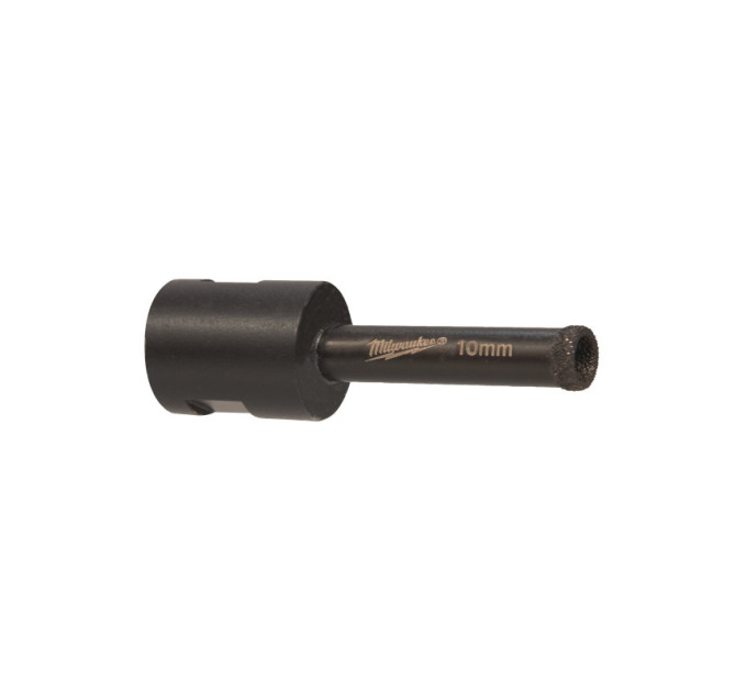 Коронка алмазная Diamond Max MILWAUKEE, Ø10мм M14 (сухое сверление)