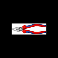 Пассатижи (плоскогубцы) комбинированные Ø12,0мм, 180мм KNIPEX 03 02 180, фосфатированные
