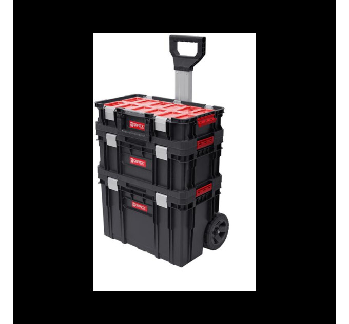 Набор ящиков для инструментов QBRICK SYSTEM TWO SET ALU VARIO (526x380x670мм) (в коробке)
