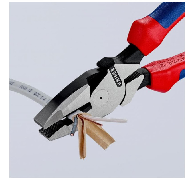 Плоскогубцы комбинированные Ø4,6мм, 240мм KNIPEX 09 01 240, фосфатированные