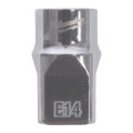 Головка торцевая хромированная TORX Е-стандарт ⅜″ MILWAUKEE, E14