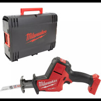 Пила сабельная аккумуляторная бесщёточная MILWAUKEE, M18 FHZ-0X (каркас, HDкейс)