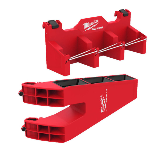 Держатели боковые для кейсов PACKOUT™ MILWAUKEE (2шт) для уровней
