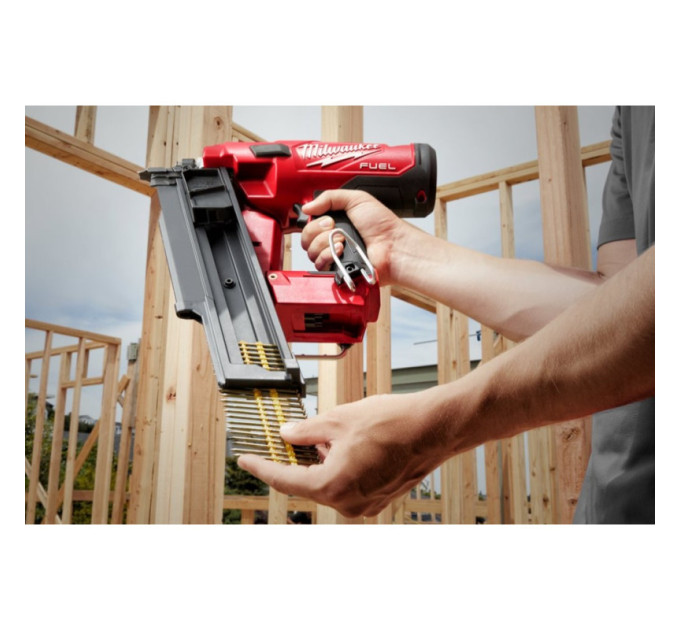 Пистолет гвоздезабивной аккумуляторный бесщёточный MILWAUKEE M18 FFN21-0C (50-90мм) (каркас)