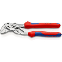 Клещи переставные-гаечный ключ, Ø40мм KNIPEX 86 05 180 SB, хромированные
