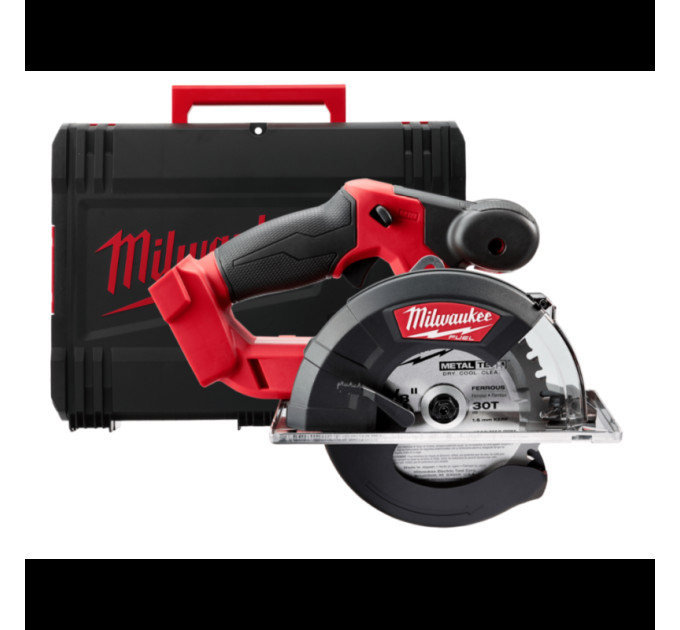 Пила дисковая аккумуляторная бесщеточная по металу MILWAUKEE M18 FMCS-0X Ø150мм (каркас+HDкейс)
