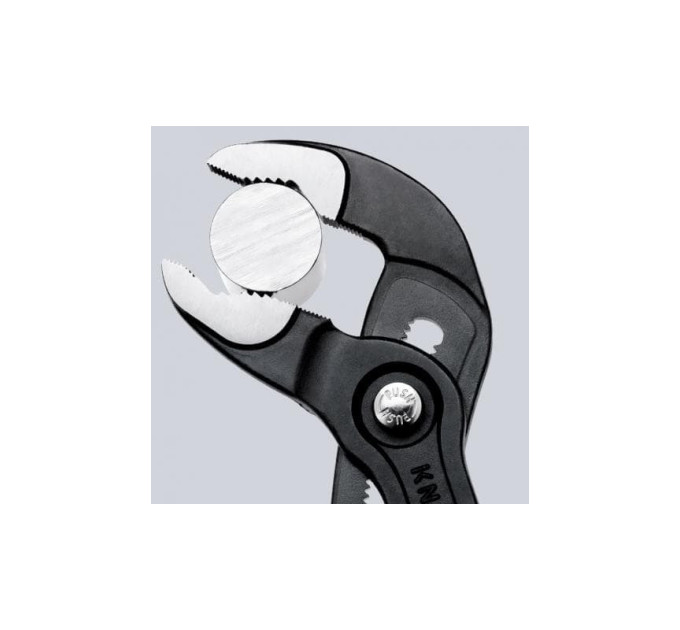 Клещи сантехнические переставные высокотехнологические, Ø42мм Cobra KNIPEX 87 01 180,фосфатированные