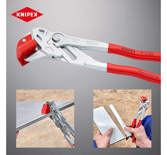 Кусачки для розламування кафельної плитки KNIPEX 91 13 250