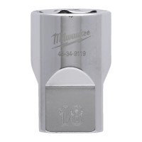 Головка торцева хромована ½" 6гр. MILWAUKEE, 18мм