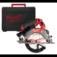 Пила дисковая аккумуляторная бесщеточная MILWAUKEE, M18 FCSDC165-0C, Ø165мм (каркас, кейс)
