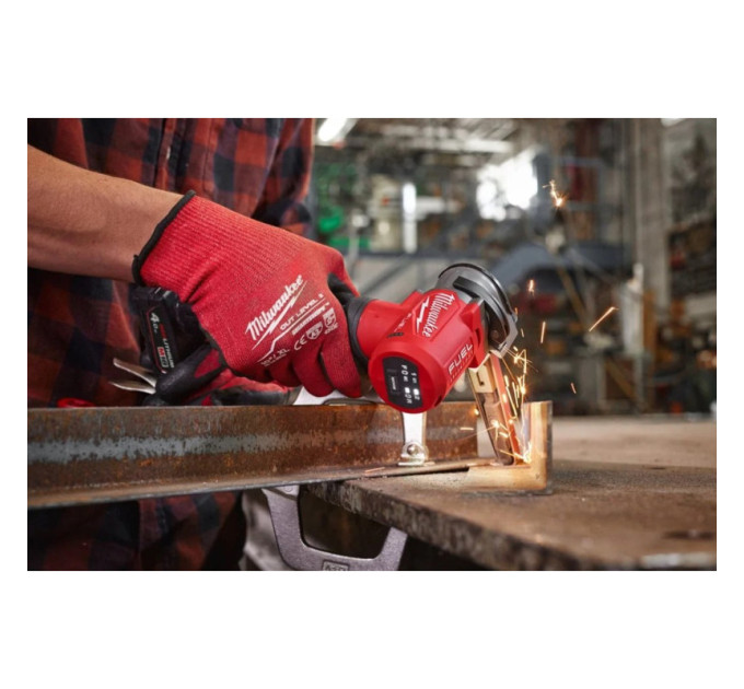 Шліфмашина стрічкова акумуляторна безщіткова MILWAUKEE M12 FBFL13-402B (13мм) (ЗУ+2Х4Ач+сумка)