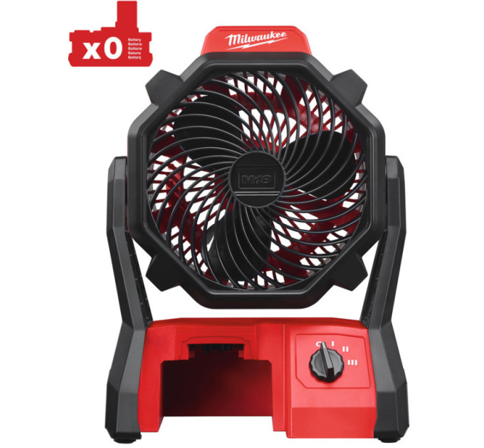 Вентилятор аккумуляторный MILWAUKEE M18 AF-0 (каркас), (замена на 4933493443)