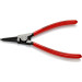 Щипцы для наружных стопорных колец прямые, Ø20-30мм KNIPEX 46 11 G4, Ø3,2мм фосфатированные