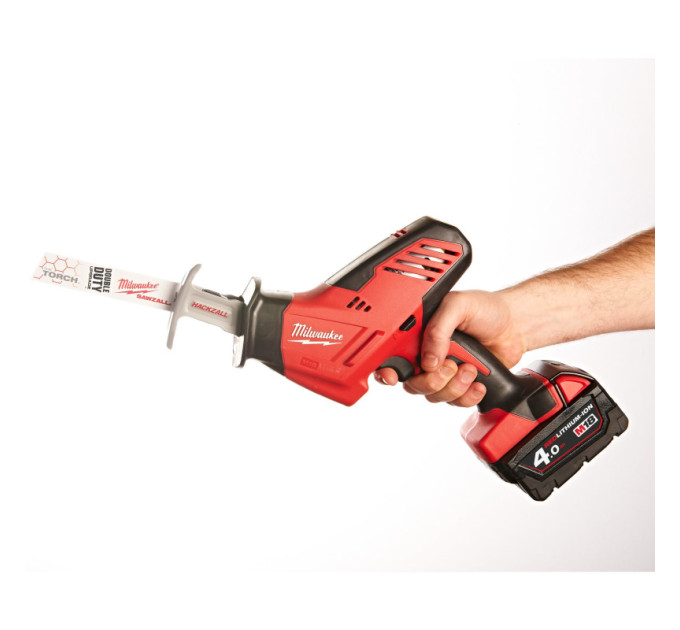 Пила сабельная аккумуляторная MILWAUKEE M18 C18 HZ-0 (каркас)