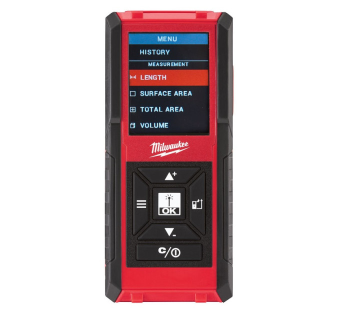 Далекомір лазерний MILWAUKEE LDM 100, 100м
