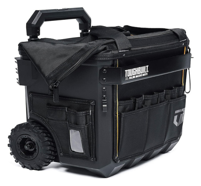 Сумка для инструментов TOUGHBUILT TB-CT-61-18 большая горловина, на колесах, 525 мм