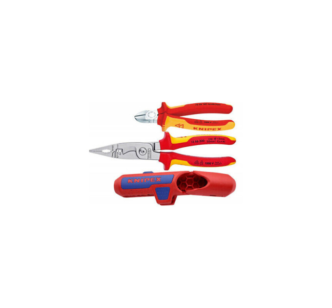 Набор электромонтажных инструментов KNIPEX 00 31 30 BK V01