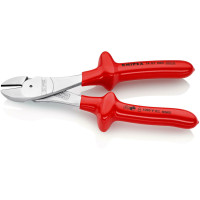 Кусачки боковые (бокорезы) особой мощности, Ø4,2мм, 200мм VDE KNIPEX 74 07 200, хромированные