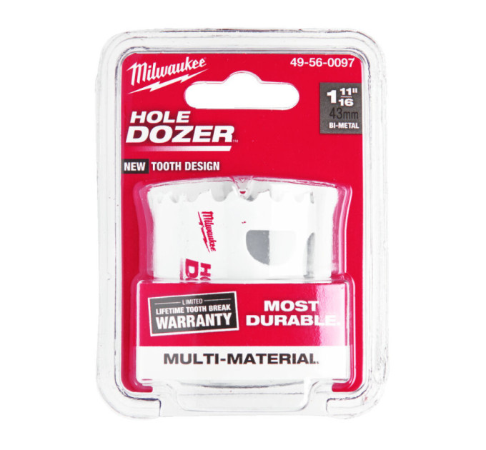 Коронка Bi-Metal HOLE DOZER™ MILWAUKEE (III) Ø43мм