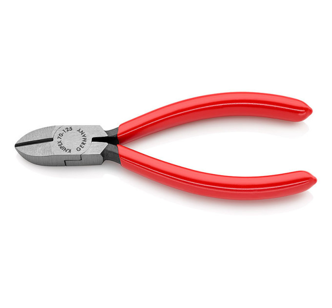 Кусачки боковые (бокорезы), Ø3,0мм, 125мм KNIPEX 70 01 125 SB, фосфатированные